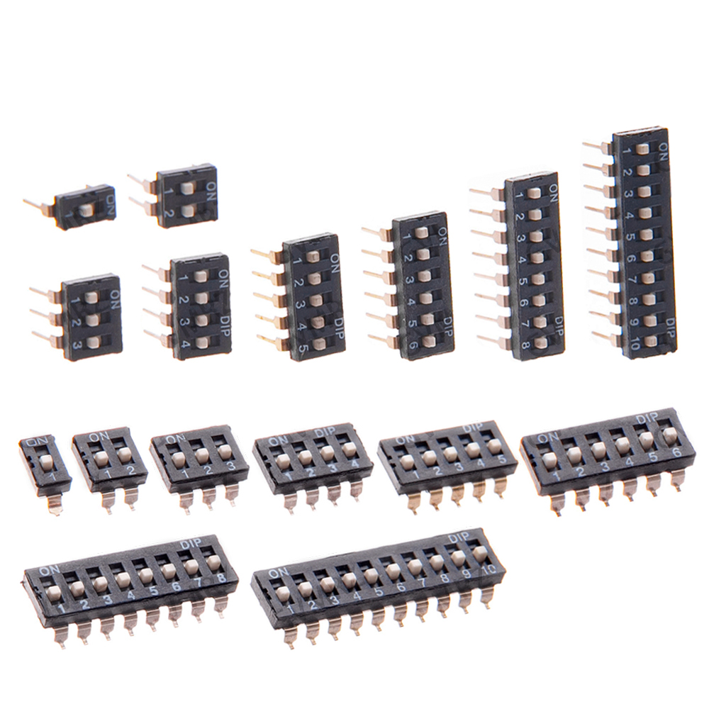 5PCS 2.54mm Pitch Toggle Switc - Circuit Snap Kit review and price