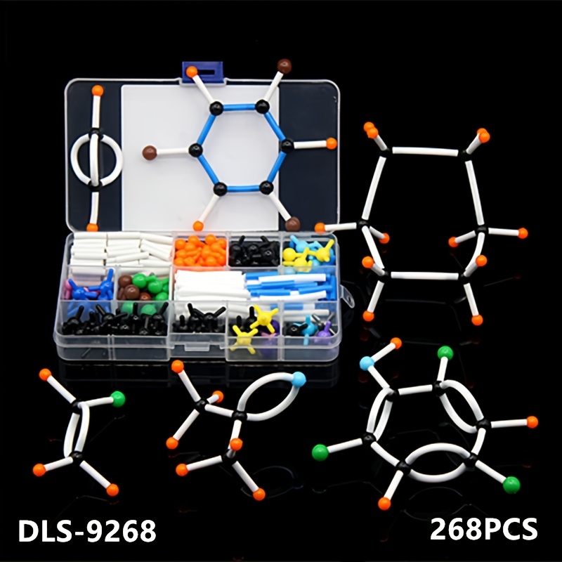268Pcs Molecular Model Kit Box - Chemistry Set Beginner review and price
