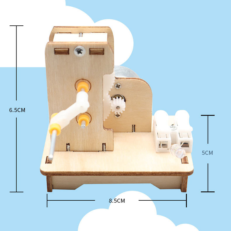 DIY Mini Hand Generator DIY Sc - Science Max review and price