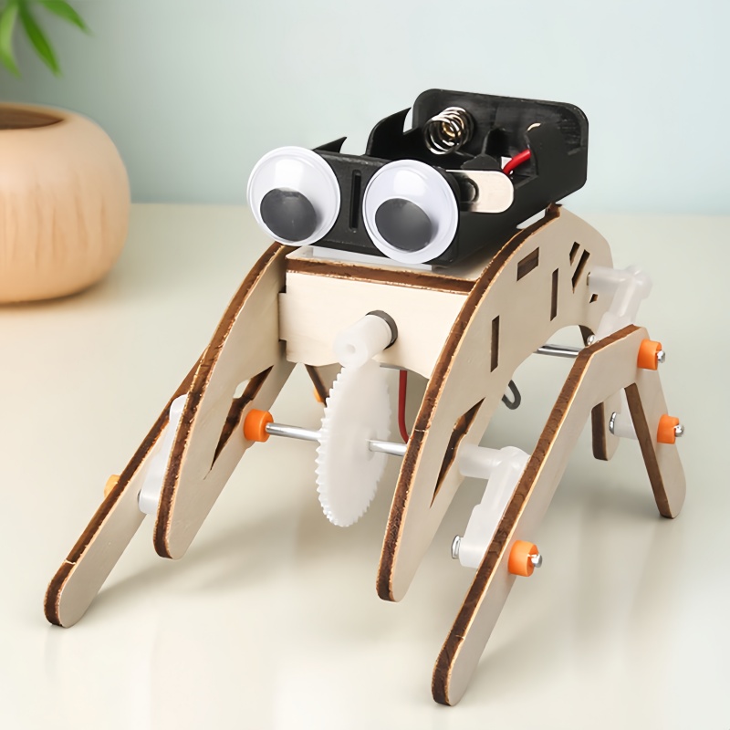 Diy Handmade Walking Spider Ro - Science Project Robot review and price