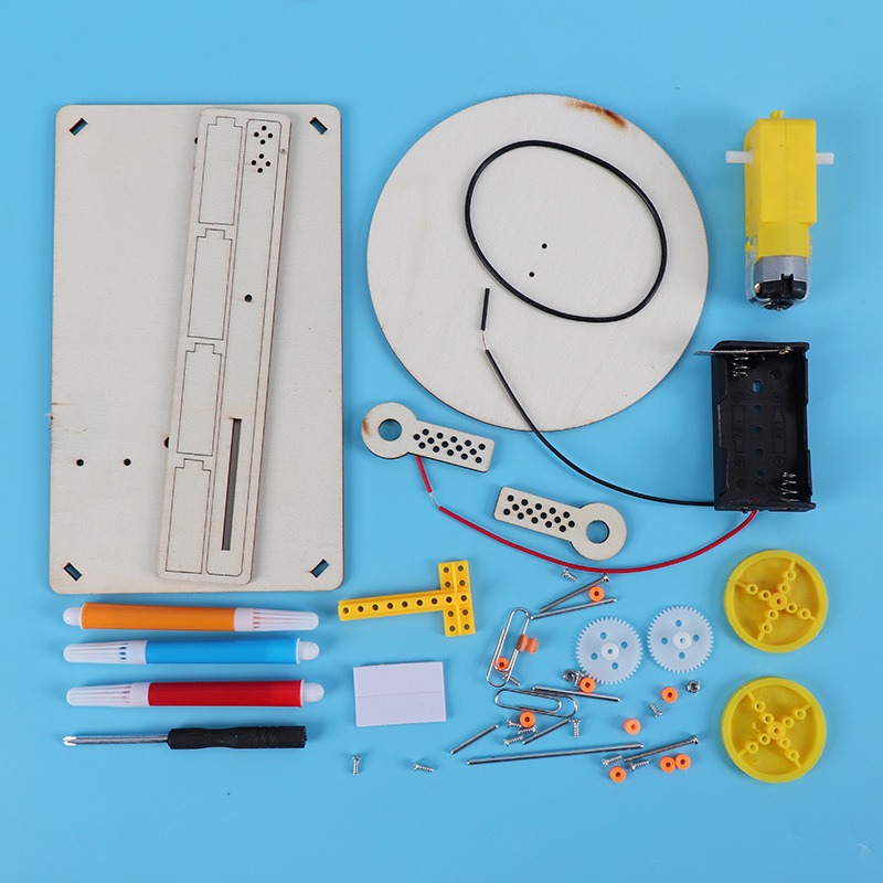 1-3Pcs DIY Wooden Electric Plo - Science Project Robot review and price