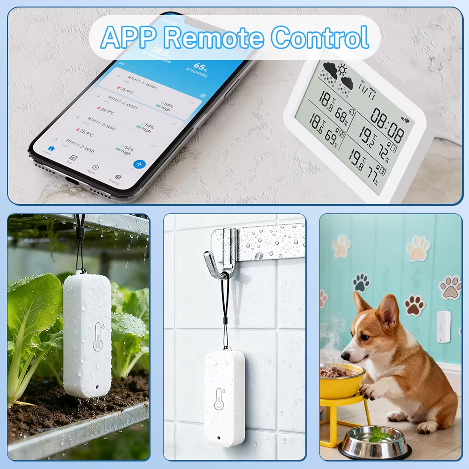 Tuya WiFi+RF433 Weather Statio - Weather Station Indoor review and price