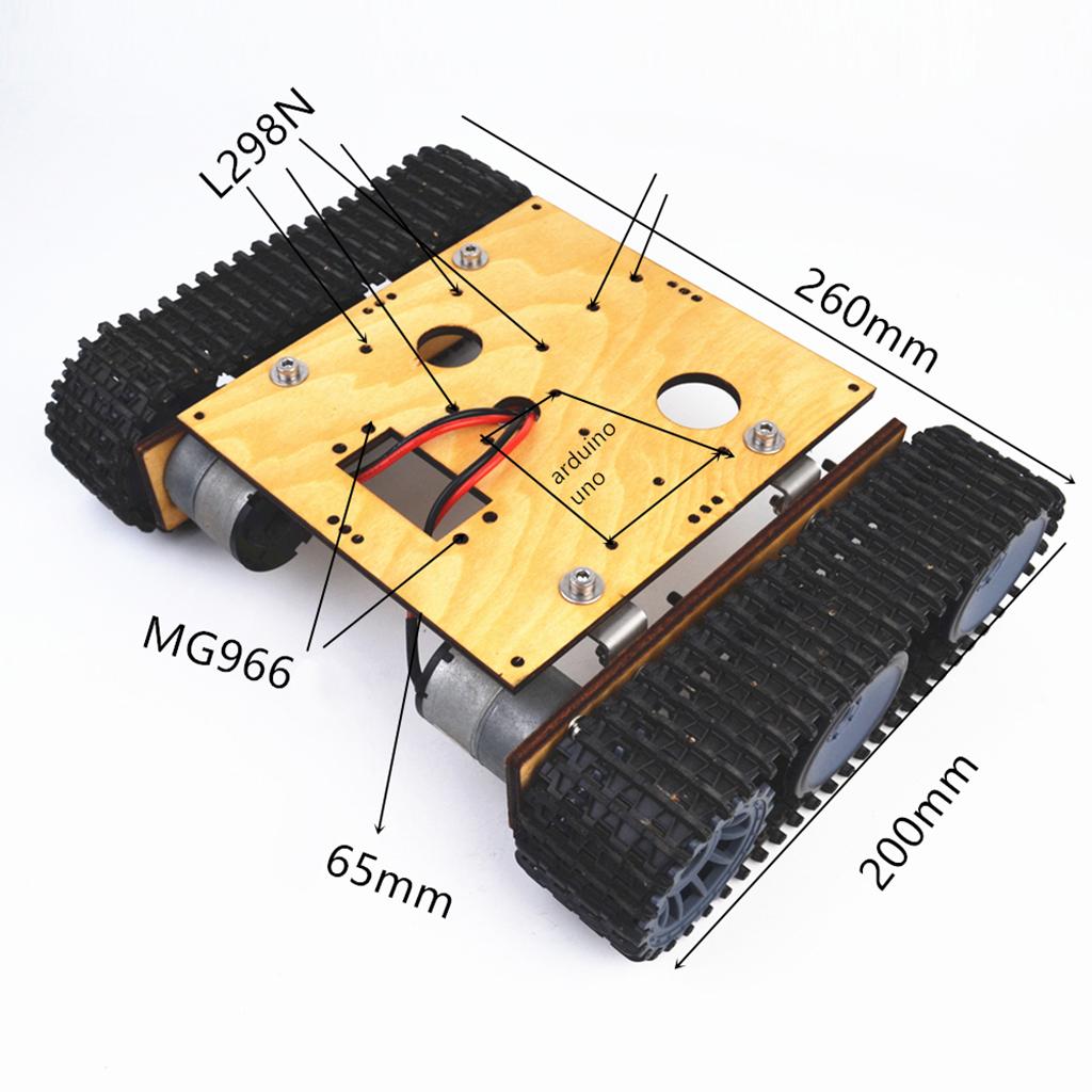Robot Tank Car Chassis Alloy T - Science Project Robot review and price